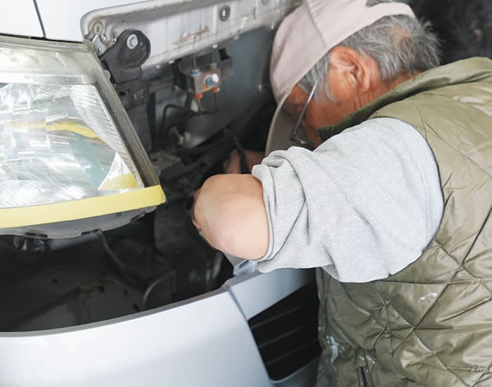 愛車の安全を守る整備